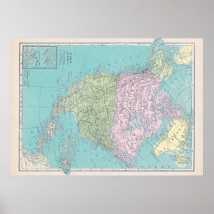 Affiche Amérique du Nord