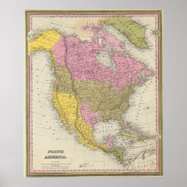 Affiche Amérique du Nord 34 (Devant)