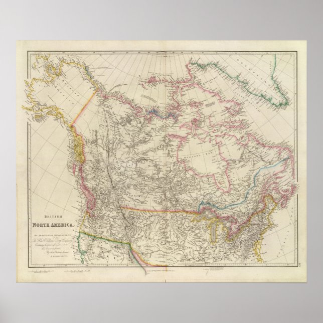 Affiche Amérique du Nord britannique 5 (Devant)