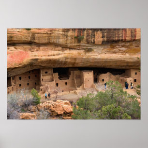 Affiche Amérique du Nord, États-Unis, Colorado. Habitation