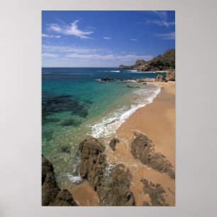 Affiche Amérique du Nord, Mexique, Basse Californie du Sud