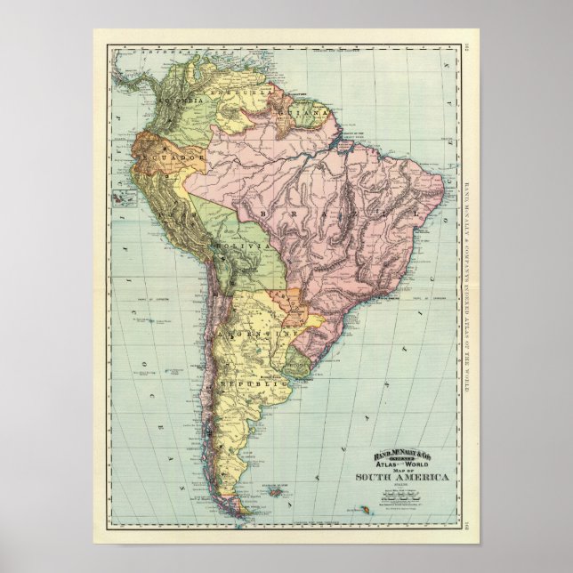 Affiche Amérique du Sud 36 (Devant)