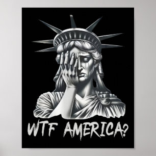 Affiche Amérique Du Sud Anti-Trump Politique Et Démocratie