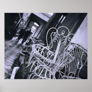 Affiche Amérique du Sud, Argentine, San Telno. Vieux chais