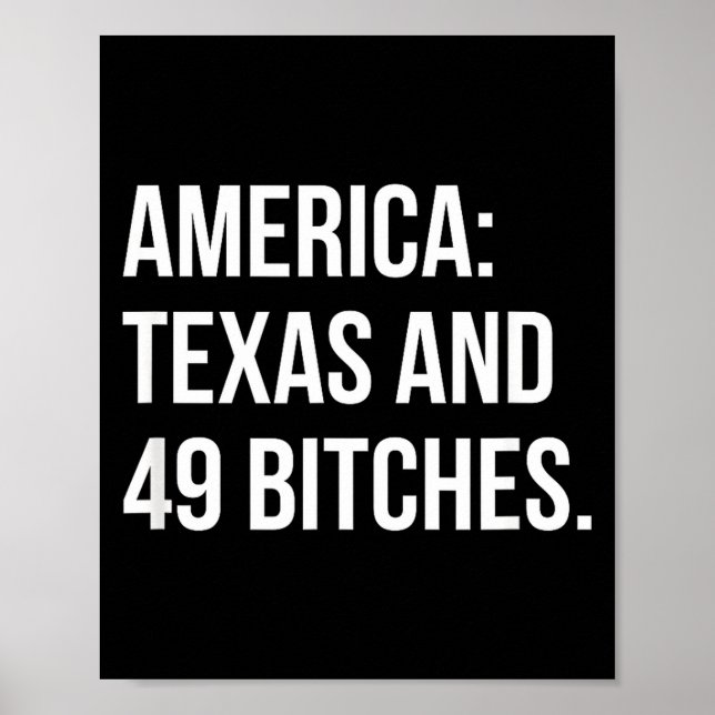 Affiche Amérique Texas Et 49 Es  (Devant)
