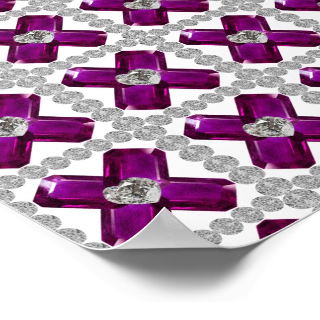 Affiche Amethyst Diamond Art, violet (Coin)