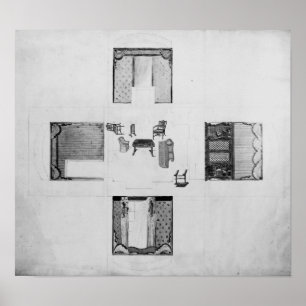 Affiche Ameublement pour un petit salon