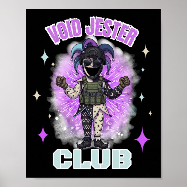 Affiche Ami Commandant Bouffon du Vide Sombre (Devant)