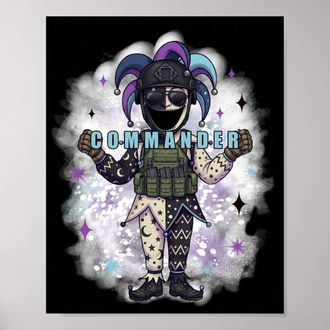 Affiche Ami Commandant Jester du Vide Sombre (Devant)