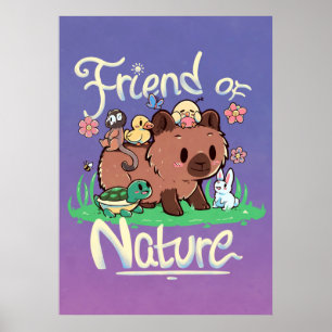 Affiche Ami de la nature