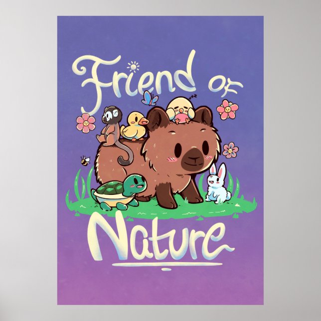 Affiche Ami de la nature (Devant)