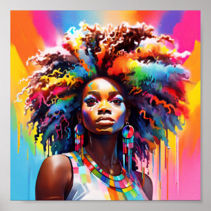 Affiche Amies Sista sœurs sistas magie de fille noire sœur