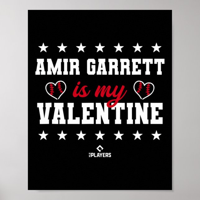 Affiche Amir Garrett est mon Valentin Cincinnati Vendre Jo (Devant)