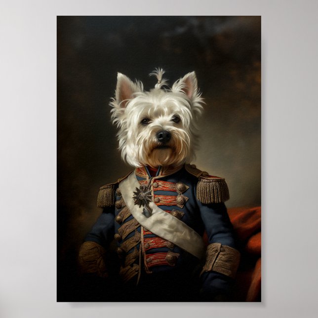Affiche Amiral West Highland Terrier (Devant)