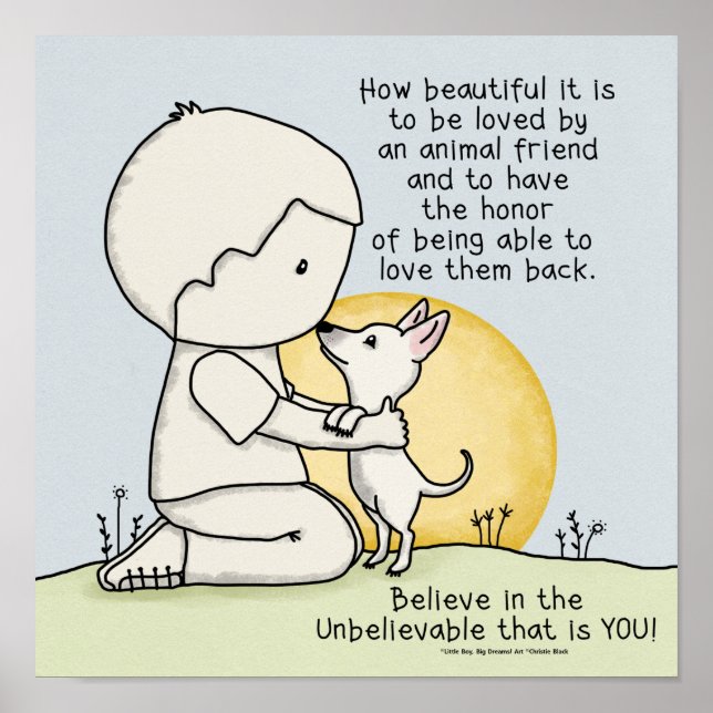 Affiche Amis animaux (Devant)