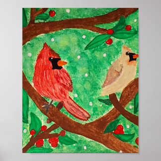 Affiche Amis cardinaux