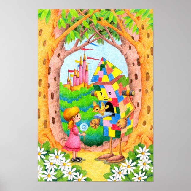 Affiche Amis du pays des contes de fées. (Devant)