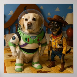 Affiche "Amis Jouets"