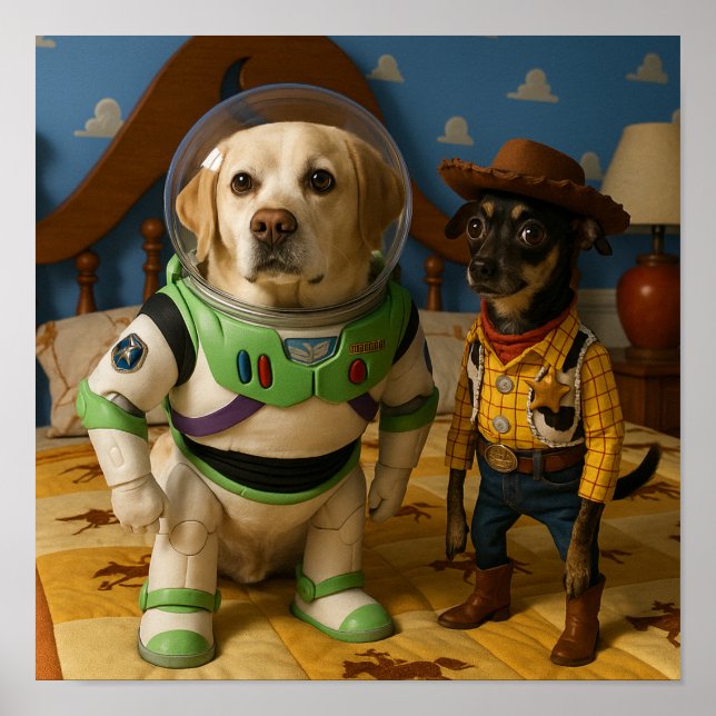 Affiche "Amis Jouets" (Devant)