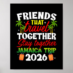 Affiche Amis qui voyagent ensemble Séjour en Jamaïque 2026