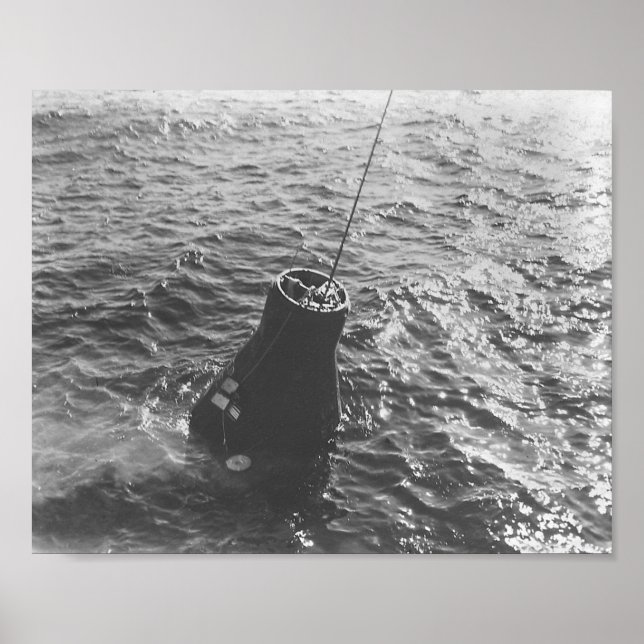 Affiche Amitié 7 Splashdown & Recovery (Devant)