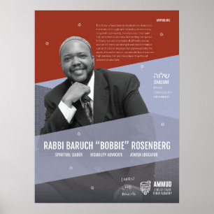 Affiche Ammud Ambassadeur Baruch "Bobbie" Rosenberg
