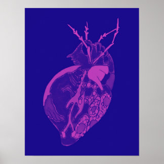 Affiche Amoeba Minx : Pétales d'orchidées