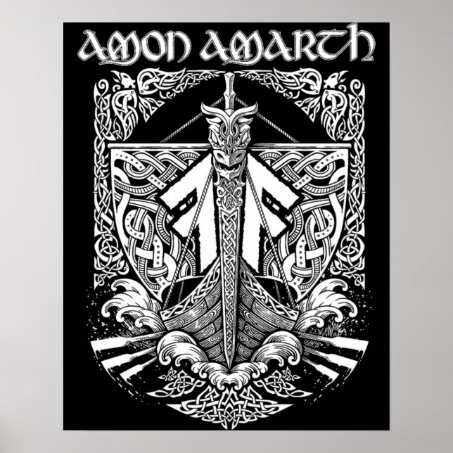 Affiche Amon vintage Conception Amarth Pour Amateurs De Ve (Devant)