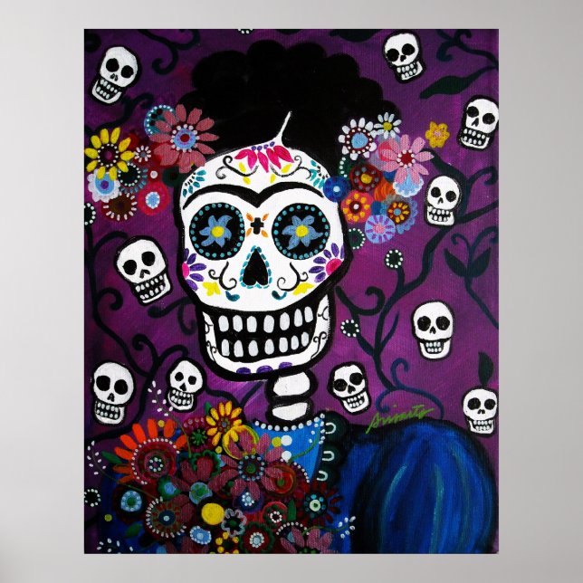 Affiche AMOR dia de los muertos (Devant)