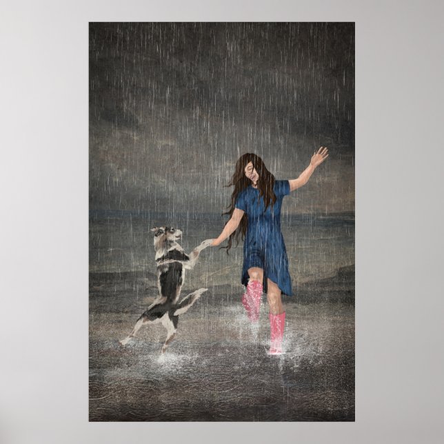 Affiche Amor Fati ou la danse sous la pluie (Devant)