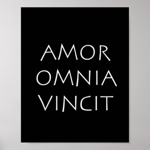 Affiche Amor Omnia Vincit