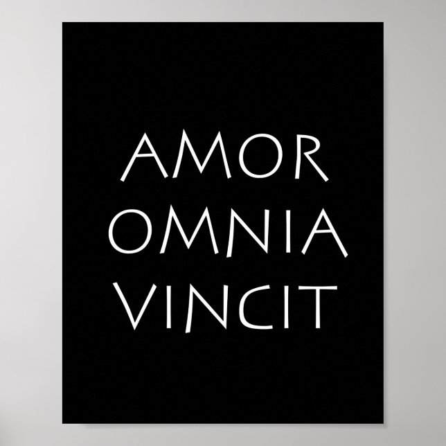 Affiche Amor Omnia Vincit (Devant)