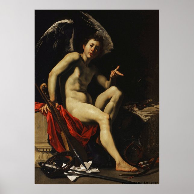 AFFICHE AMOR VINCIT OMNIE (Devant)