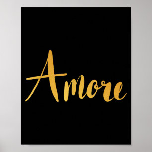 Affiche Amore - Saint-Valentin Amour Italien