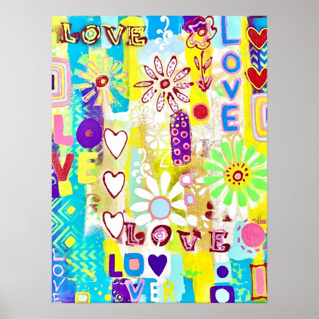 Affiche Amour 18 x 24 (Devant)