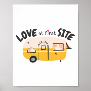 Affiche Amour Au Premier Site Équipement De Camping-Car Dr