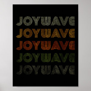 Affiche Amour Coeur Joywave Tee Grunge Style Vintage Noir