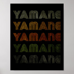 Affiche Amour Coeur Yamane Tee Grunge Style Vintage Noir