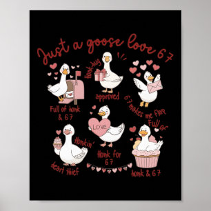 Affiche Amour de canard 67 Amant de la Saint-Valentin d'oi
