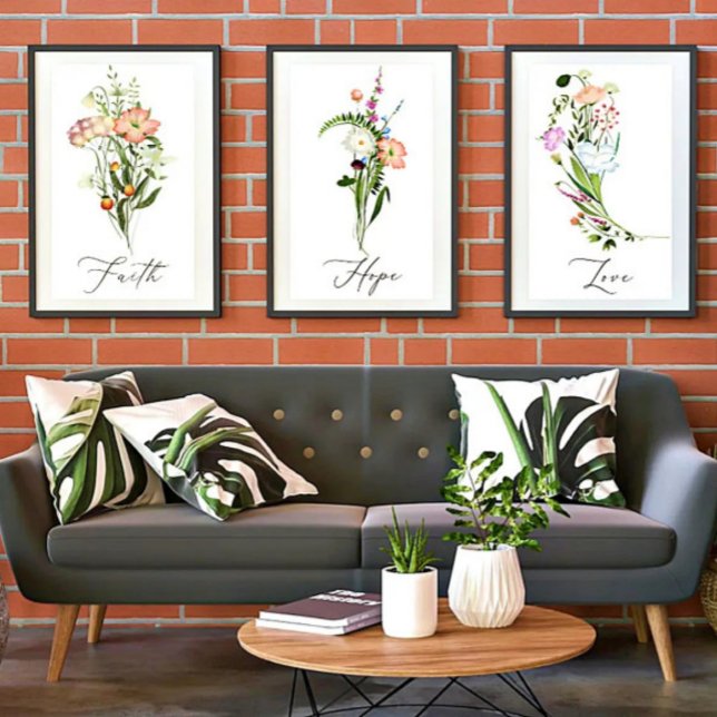 Affiche Amour de fleurs sauvages (Créateur téléchargé)