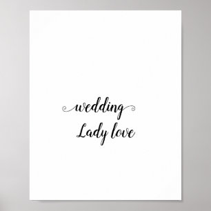 Affiche Amour de la dame