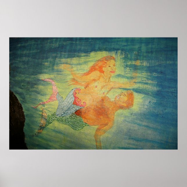 Affiche Amour de la grotte de sirène (Devant)