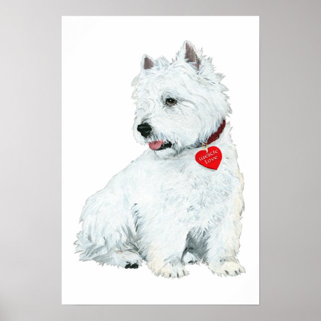 Affiche Amour de Westie (Devant)