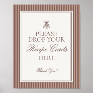 Affiche Amour d'Espresso Martini Bridal Recette de Partage