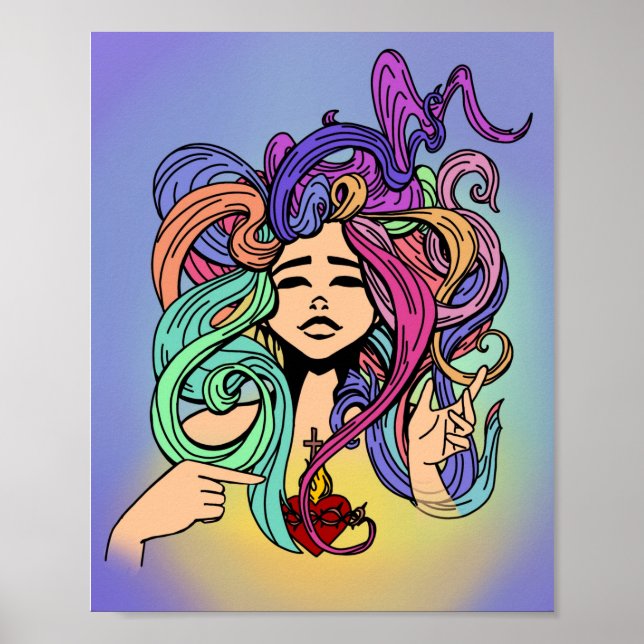 Affiche Amour divin (Devant)