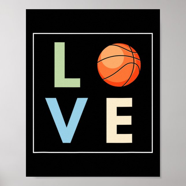 Affiche Amour du basket-ball (Devant)