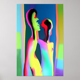 Affiche Amour En Fait Ken Gage Surréalisme