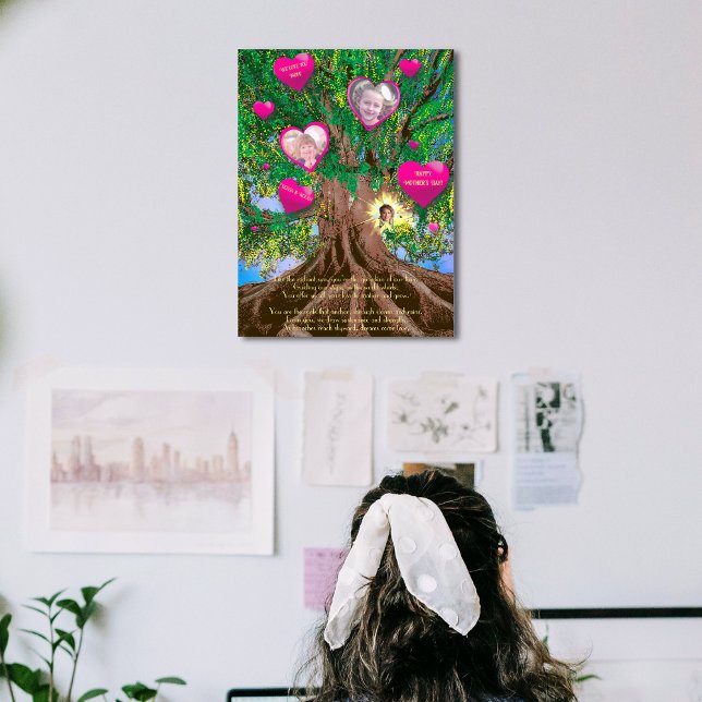 Affiche Amour enraciné : Bonne fête des mères (Créateur téléchargé)