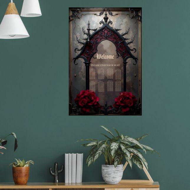 Affiche Amour Éternel Gothique  (Salon 1)