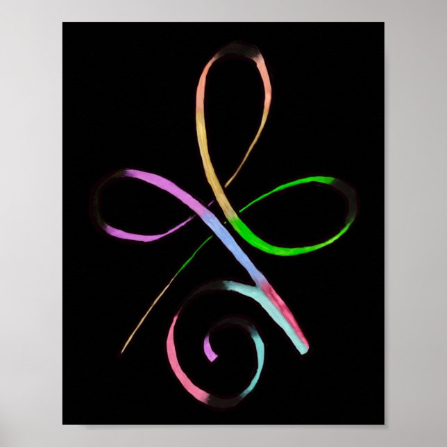 Affiche Amour inconditionnel noir (Devant)